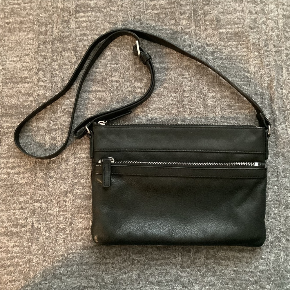 Genuine Leather Margot New York, thin multi pocket purse